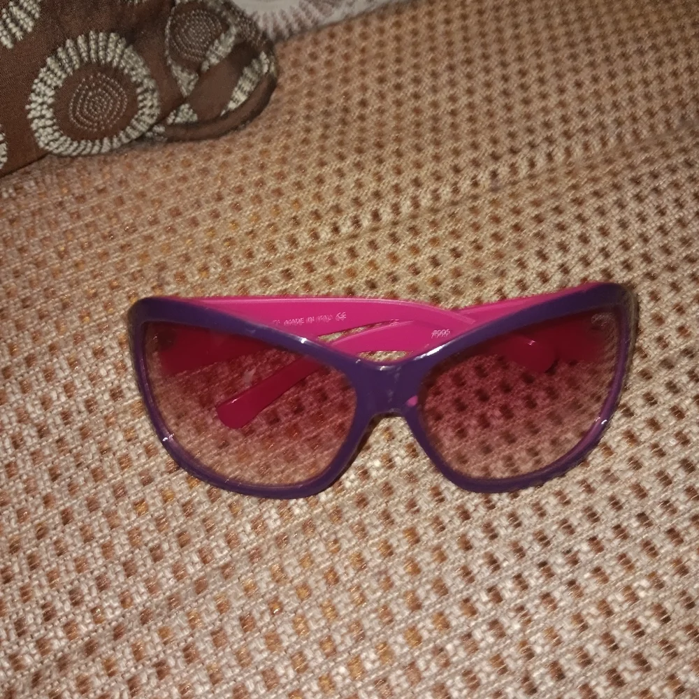 CHANEL Purple and Pink Gradient Women's Sunglasses